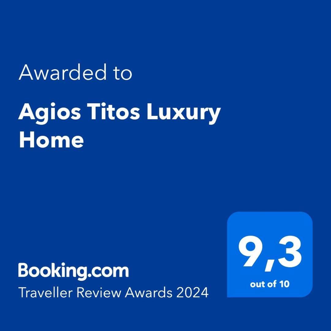 Agios Titos Luxury Home Heraklion Zewnętrze zdjęcie